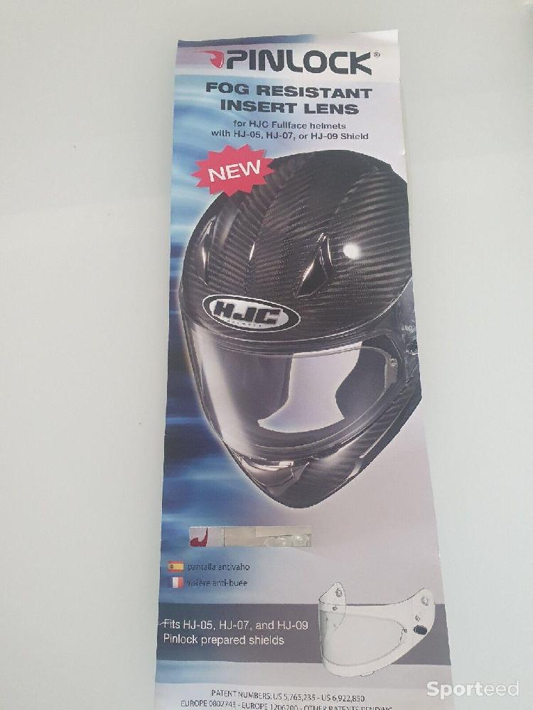 Moto route - Visière pour casque moto Pinlock fog resistant HJC - photo 3