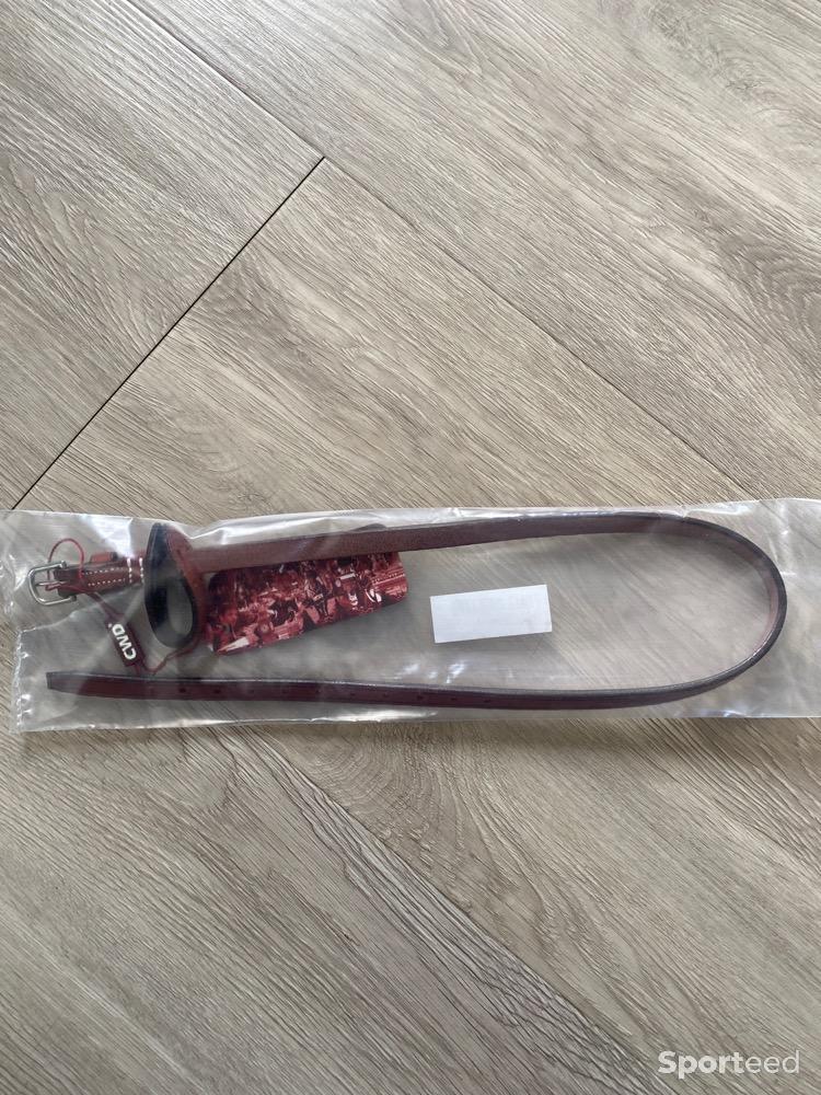 Equitation - Noseband CWD taille cheval marron - photo 2