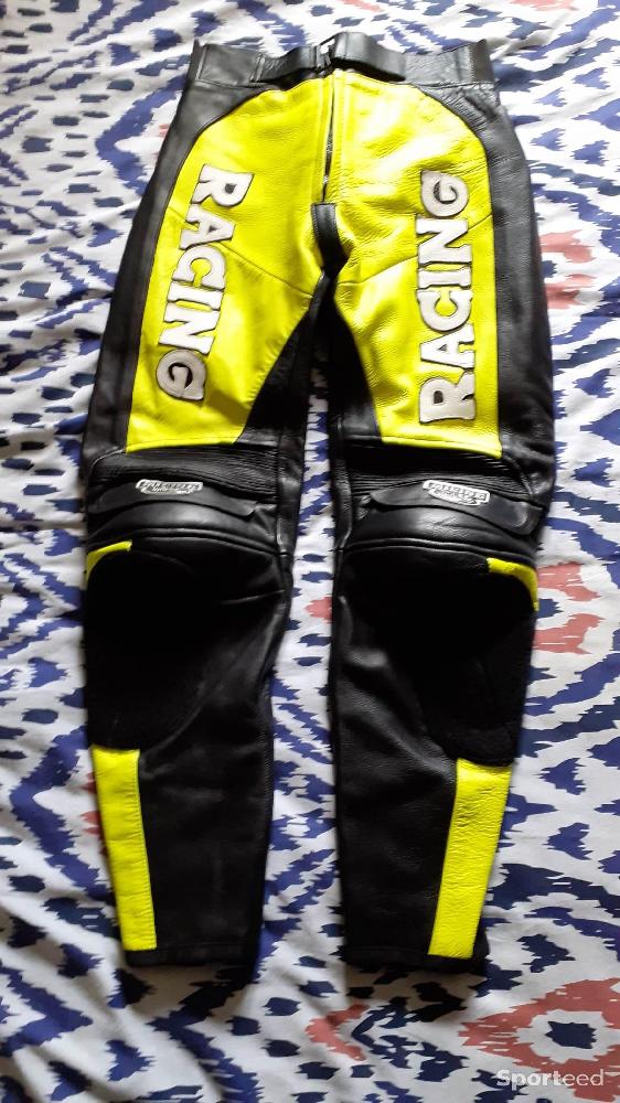 Moto route - Pantalon moto en cuir - photo 2