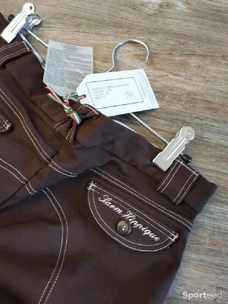 Equitation - Pantalon d'équitation marron Sarm Hippique taille 44 - photo 5