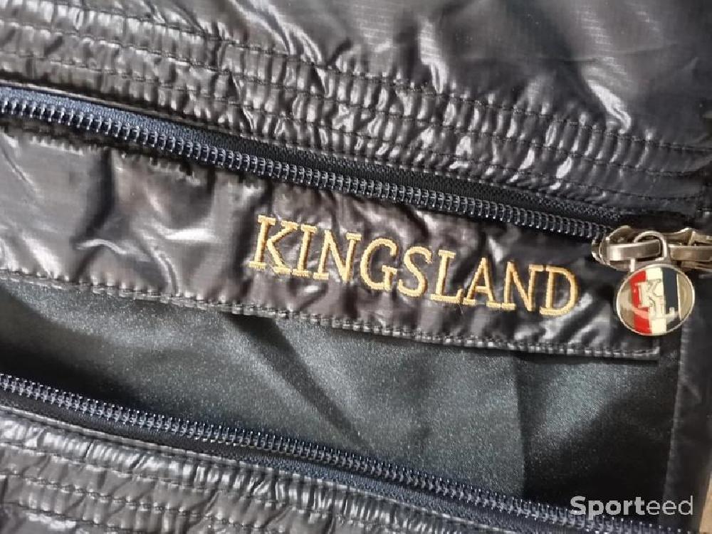 Equitation - Doudoune bleu marine Kingsland taille S - photo 4