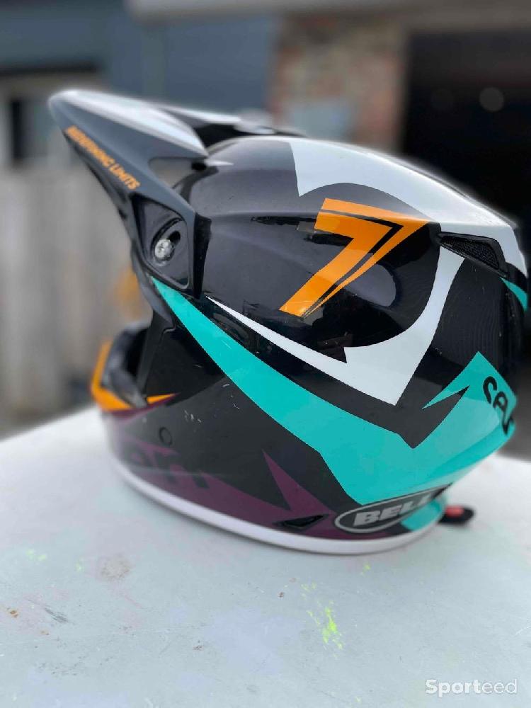 Moto cross - Casque moto  - photo 5