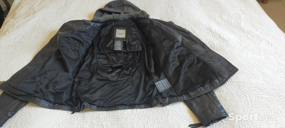 Moto route - Blouson cuir Harley Davidson  - photo 1