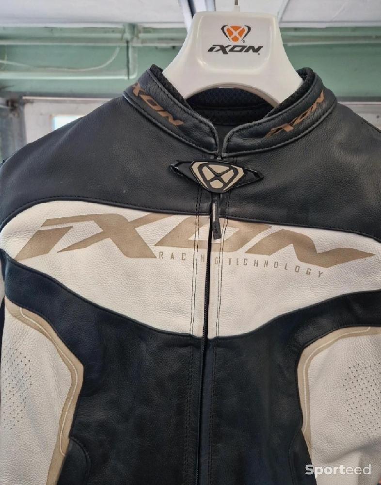 Moto route - Veste moto cuir IXON - photo 2