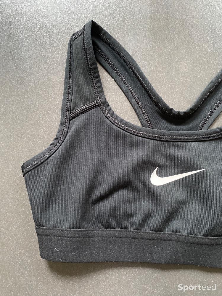 Fitness / Cardio training - Brassière noir Nike taille S - photo 2