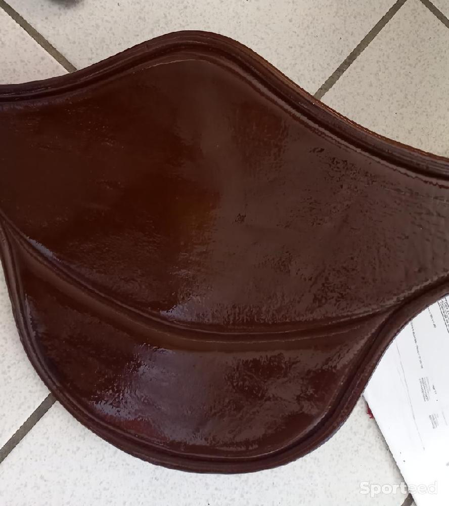 Equitation - Sangle bavette, taille 135 cm marron  - photo 3