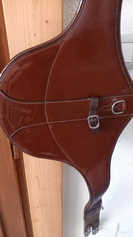 Equitation - Sangle bavette, taille 135 cm marron  - photo 2