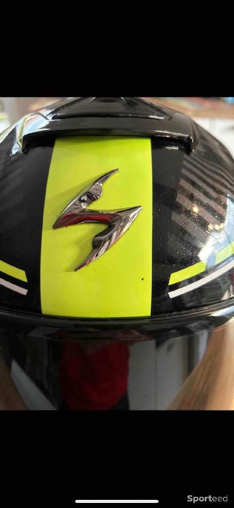 Moto route - Casque scorpion R1 exo carbon - photo 4