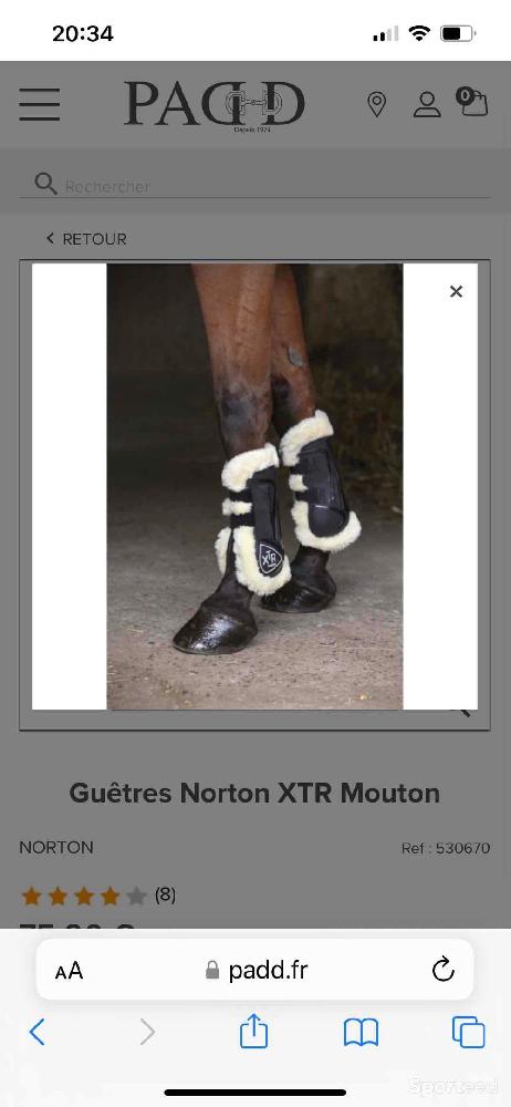 Equitation - Protection Norton XTR moumoute  - photo 1