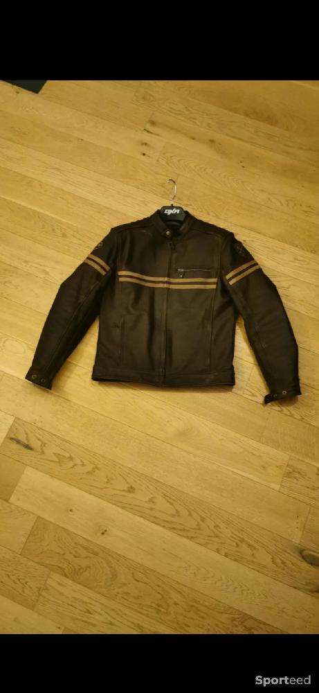 Moto route - Blouson cuir DXR - photo 1