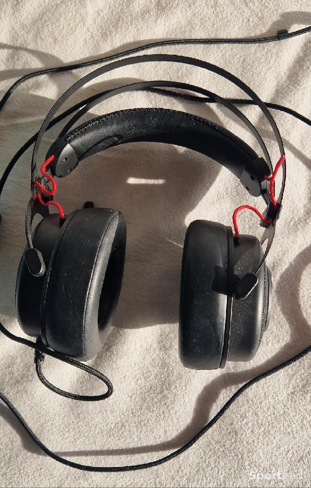 E-Sport - Casque audio gaming  HP Omen 800 Noir rouge - photo 1