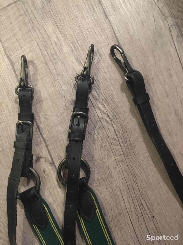 Equitation - Collier de chasse cuir Noiret - photo 3
