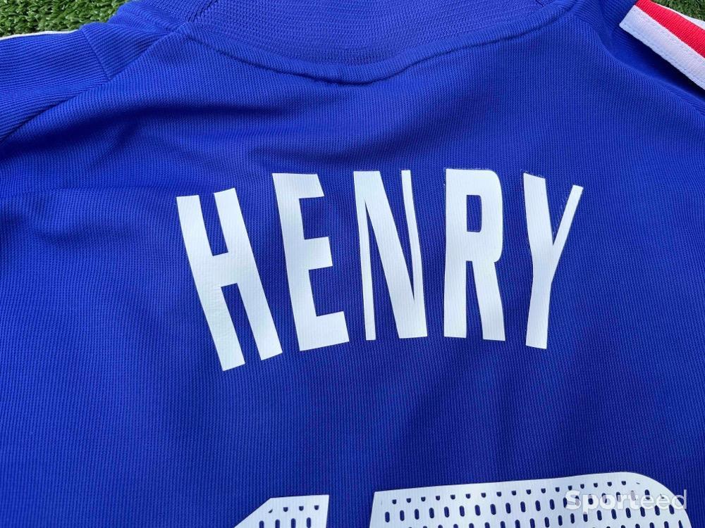 Football - Maillot Henry équipe De France  - photo 3