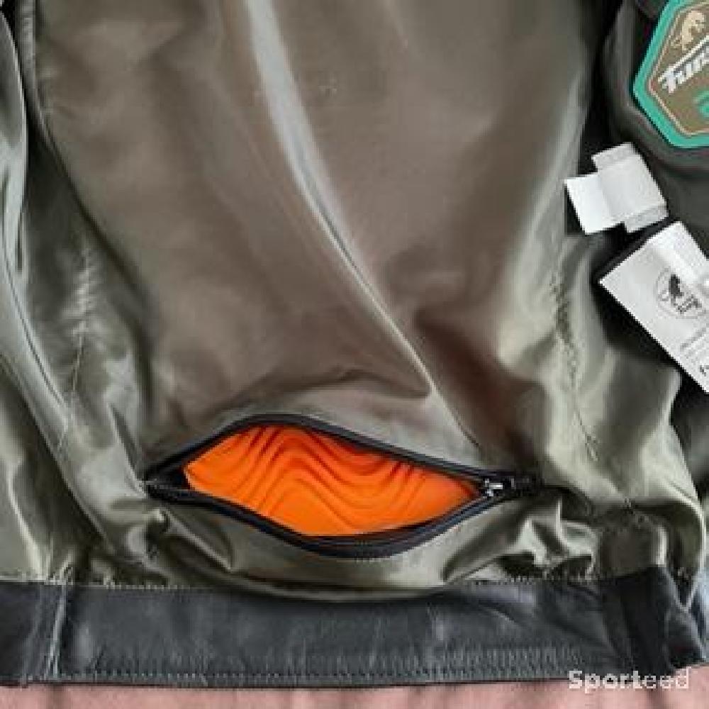 Moto route - Blouson femme cuir pour moto  - photo 4