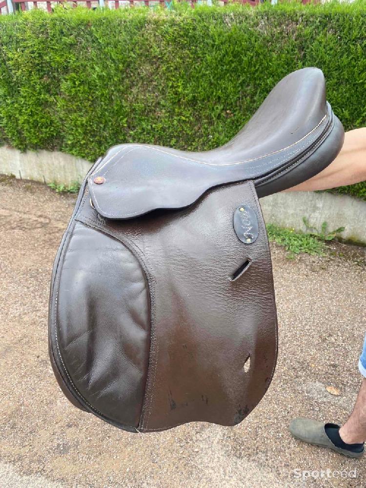 Equitation - Selle mixte marron - photo 2