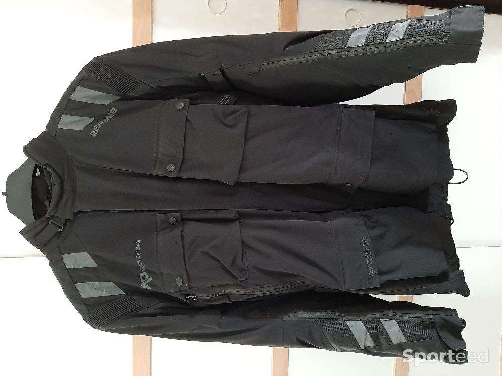 Moto route - Veste moto Bering 3 en 1 noire - photo 1