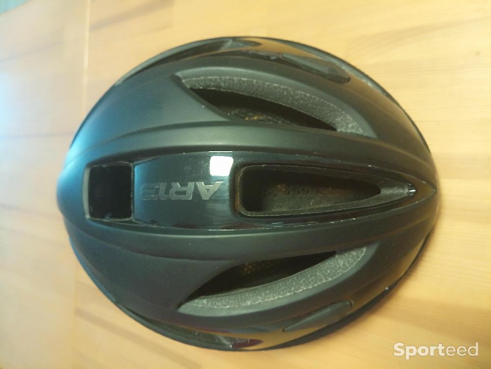 Vélo route - Casque EKOI AR13 ATOP Full Black - photo 1