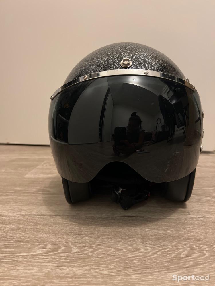 Moto route - Casque + visière fumée  - photo 3