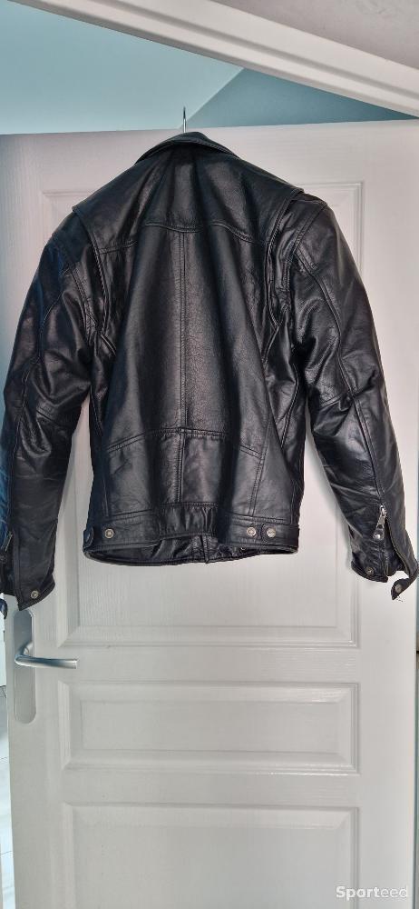 Moto route - Blouson perfecto cuir DXR  - photo 1