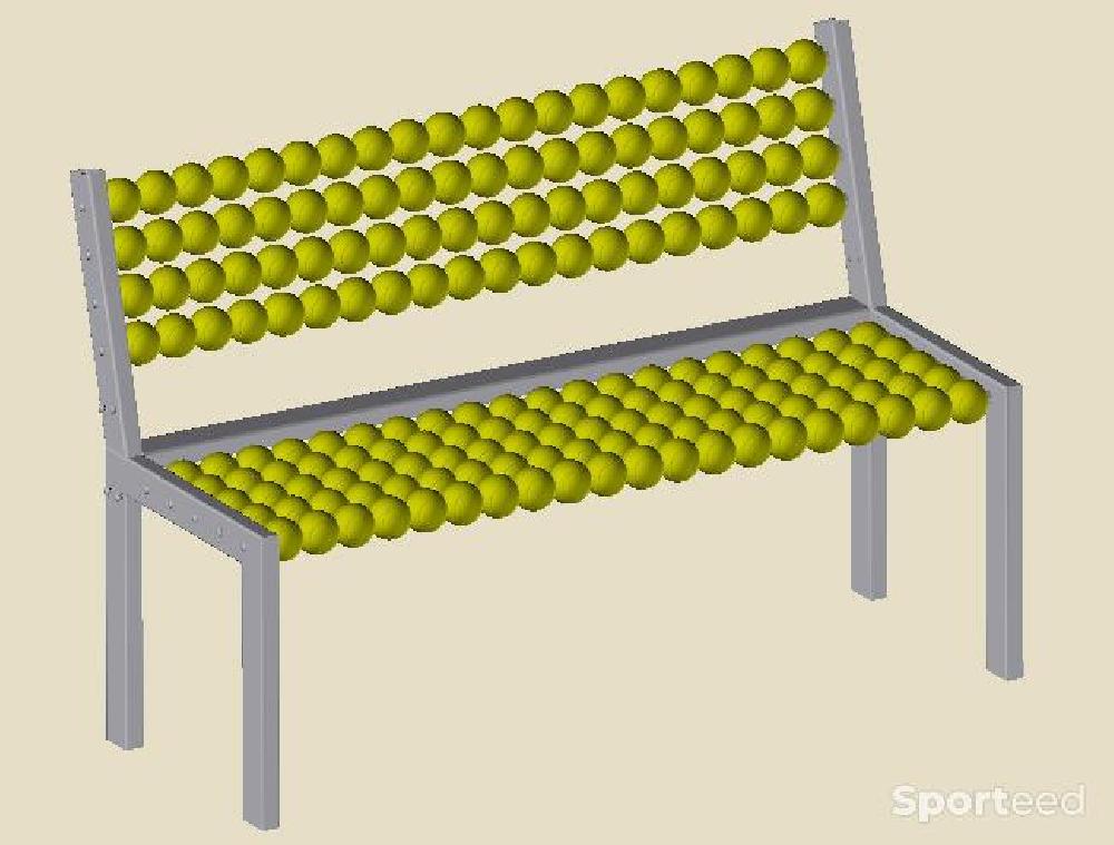 Tennis - Banc 2 places - photo 1