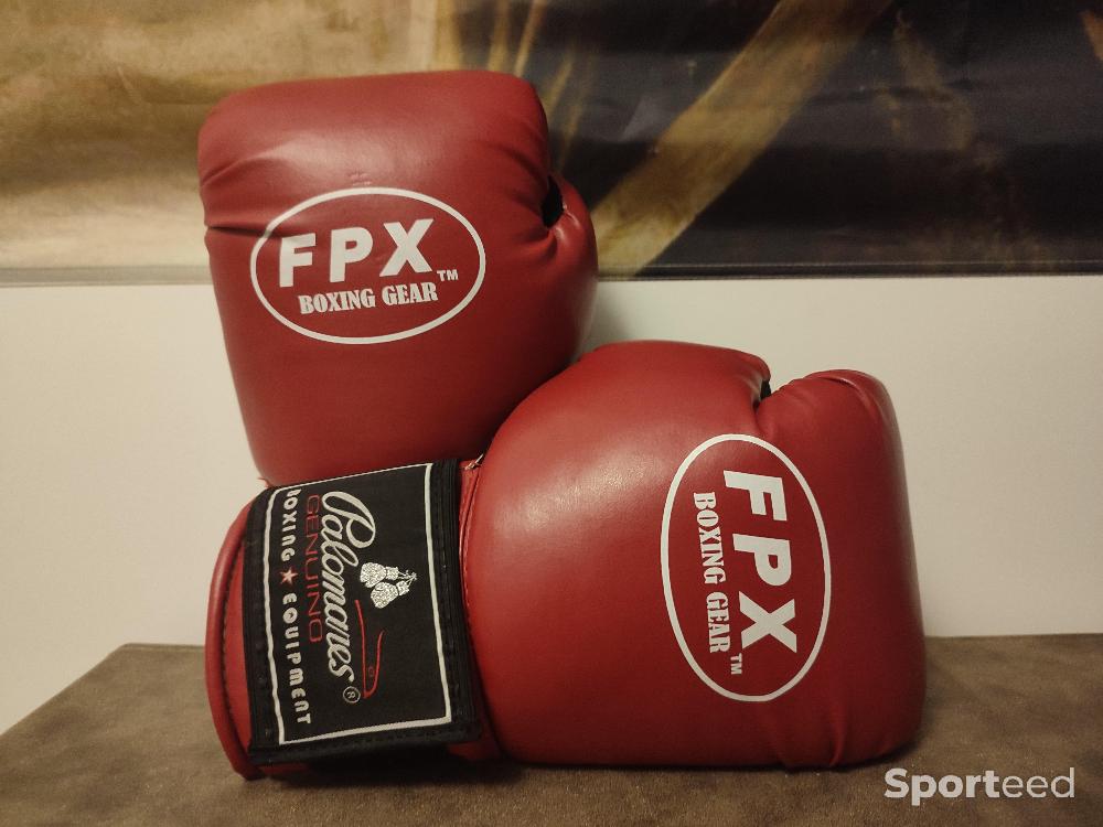 Boxes - Paire de gants de Boxe Boxing Gear Paolmares Genuine Fpx - photo 1