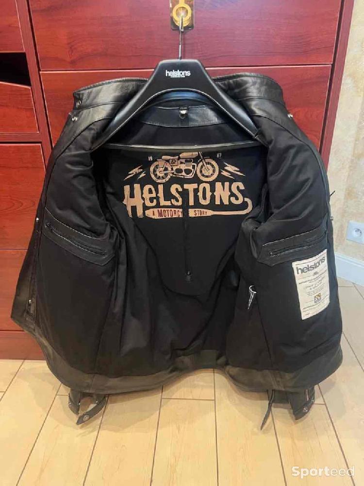 Moto route - Blouson moto homme HELSTONS - photo 2