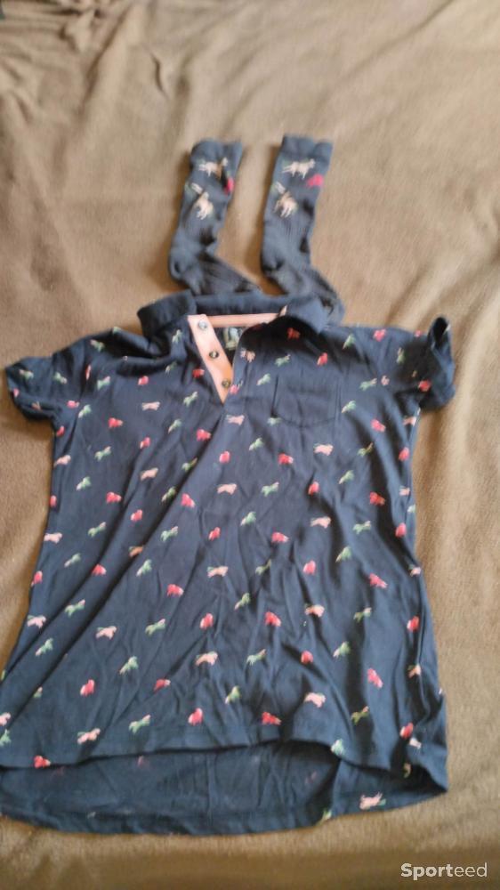 Equitation - T shirt (polo) et chaussettes  - photo 1