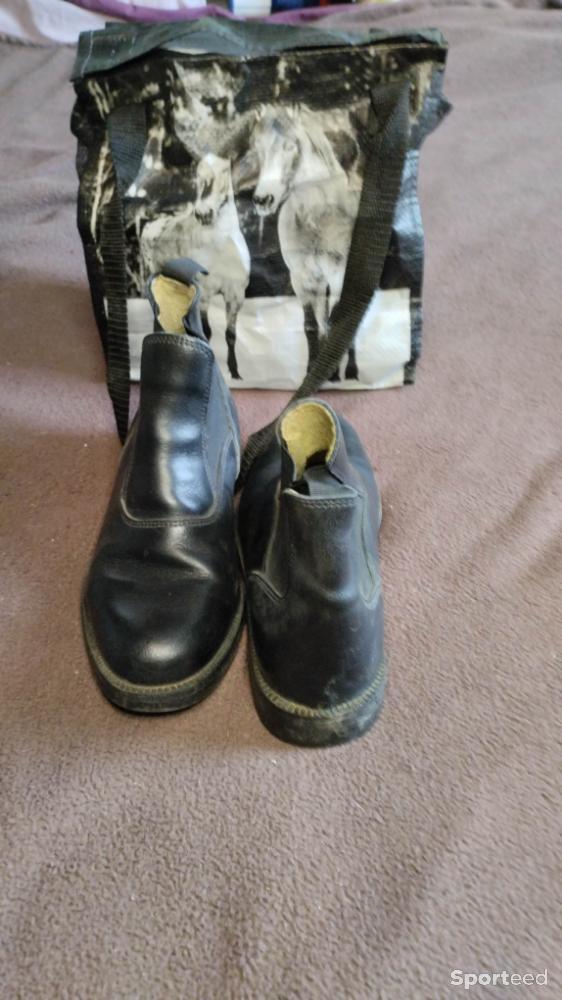 Equitation - Chaussures (bottines)avec un petit sac  - photo 1