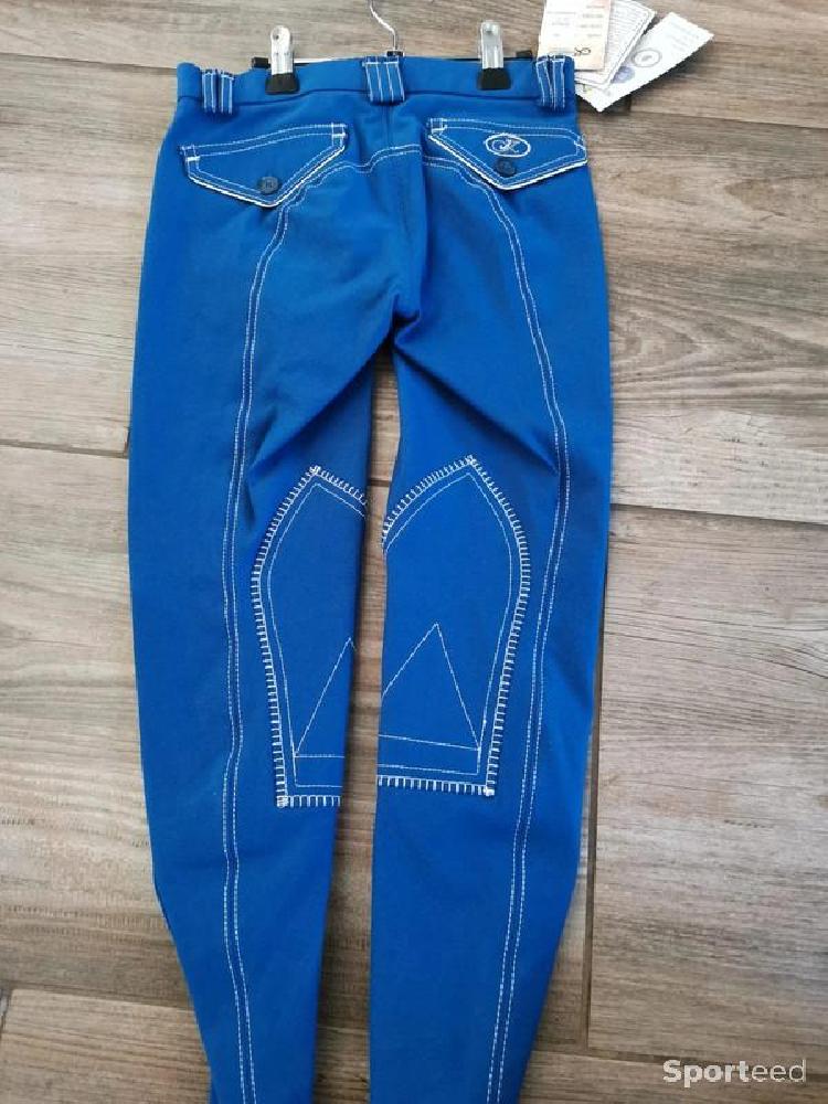 Equitation - Pantalon d'équitation bleu Komutekir 10 ans - photo 2