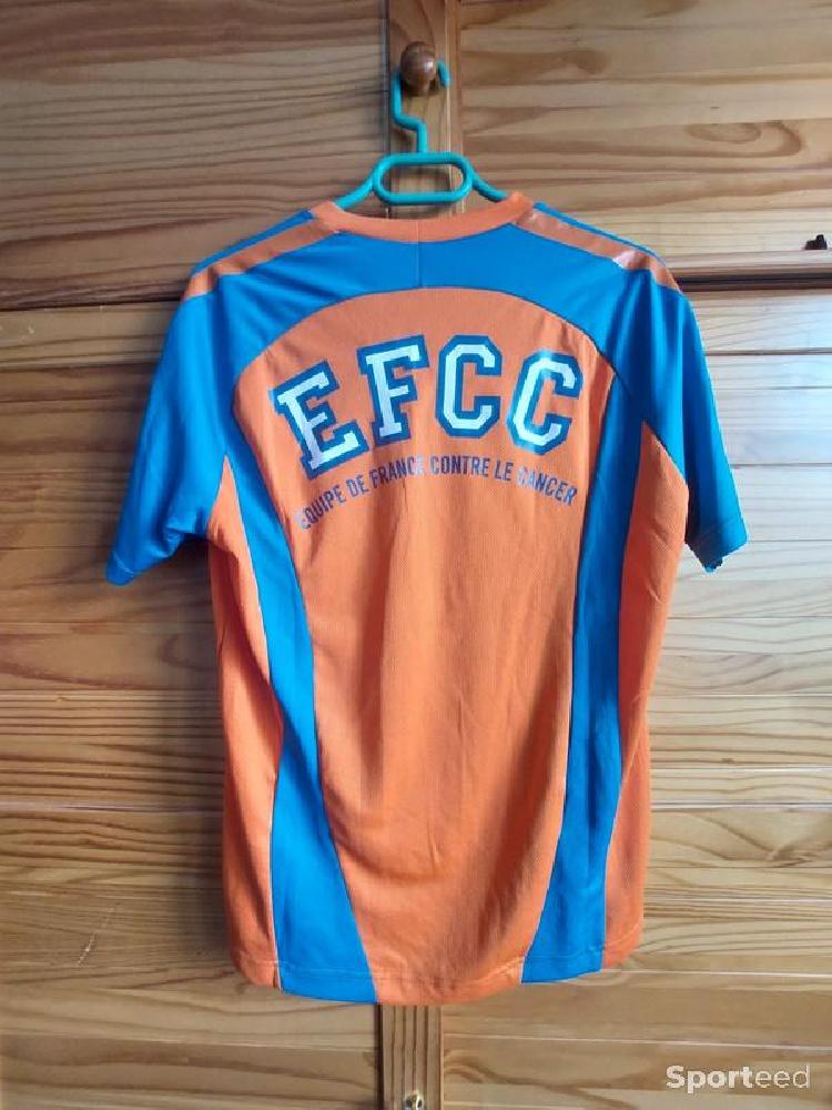 Course à pied route - Tee shirt Équipe de France Contre le Cancer Efcc - photo 1