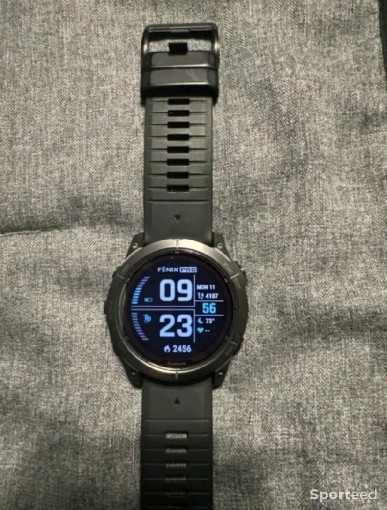 Accessoires électroniques - Montre multisports Garmin fenix 7X Pro Solar  - photo 2