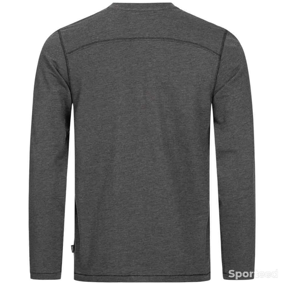 Skateboard / Longboard - Sweat-shirt Slazenger Gris Homme - photo 2