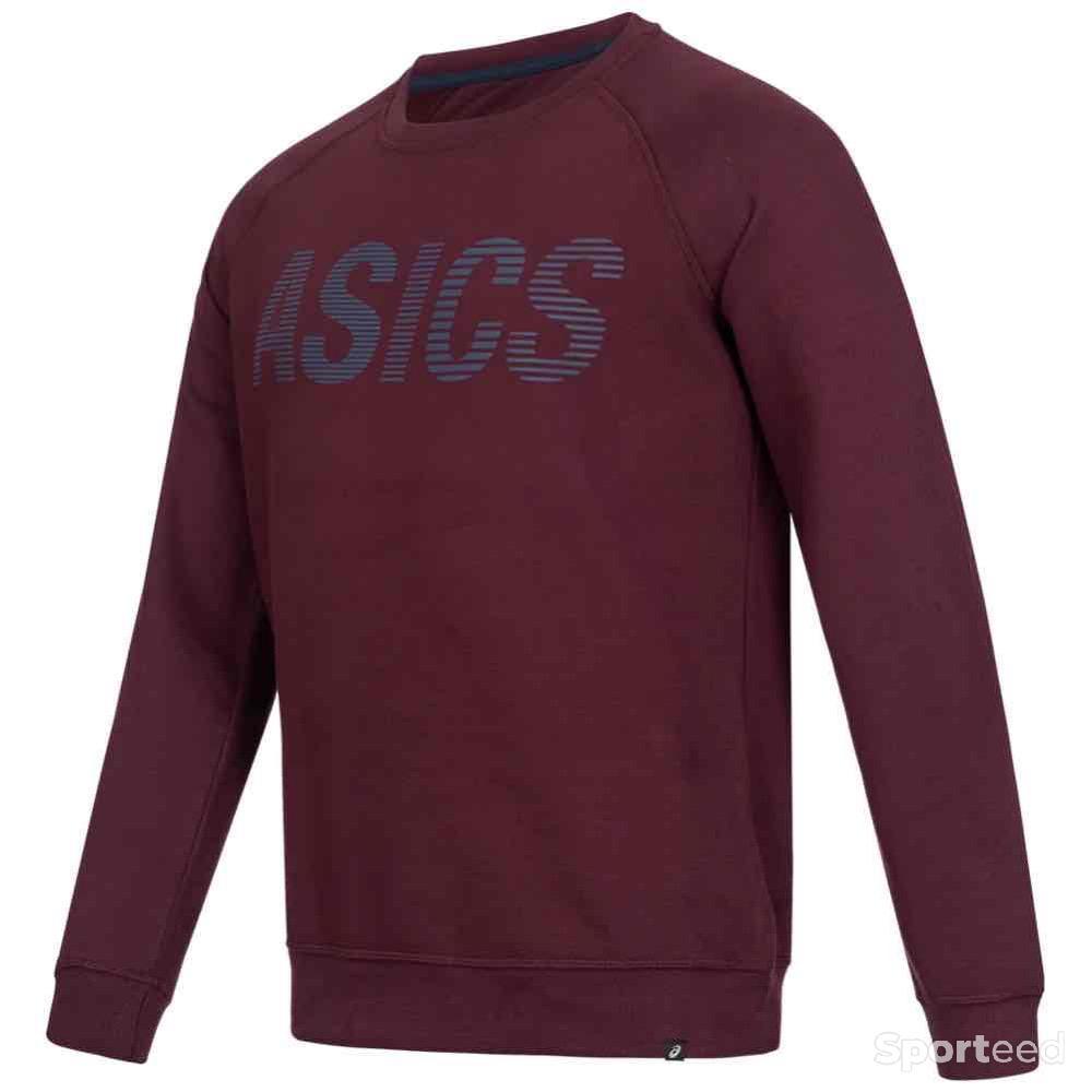 Skateboard / Longboard - Sweat Asics Prime Bordeaux Homme - photo 2