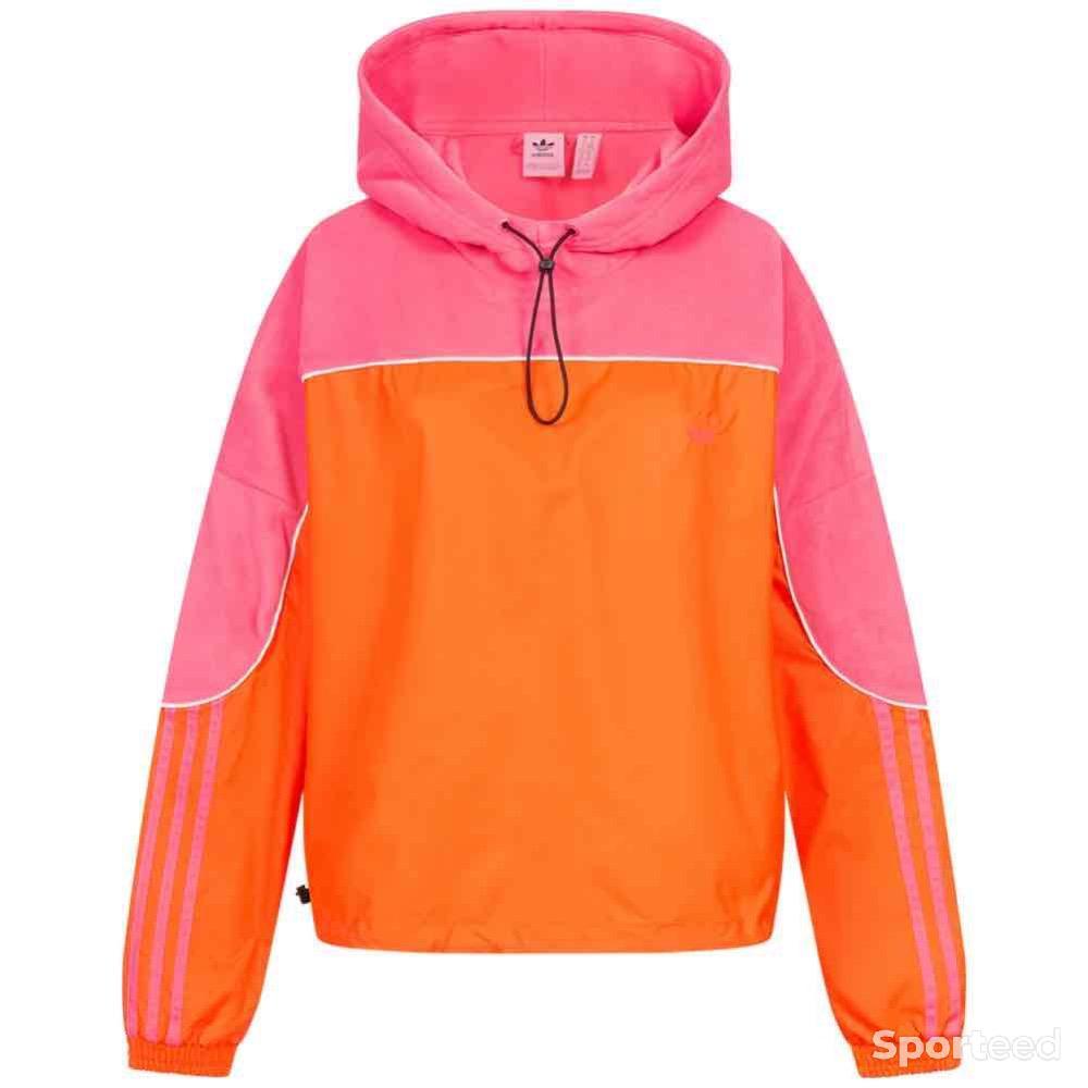 Skateboard / Longboard - Sweat Adidas Polaire Doux Rose Femme - photo 1