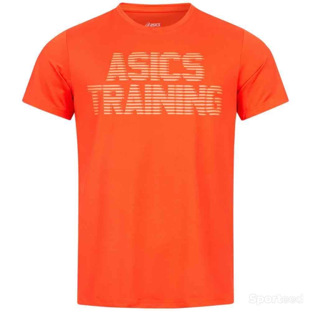 Skateboard / Longboard - T-shirt Asics Training Orange Homme - photo 1