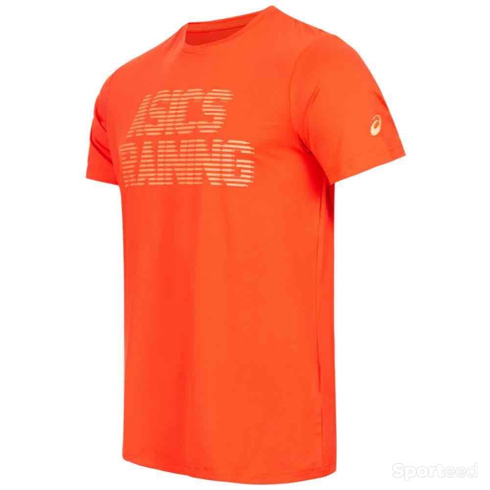 Skateboard / Longboard - T-shirt Asics Training Orange Homme - photo 2