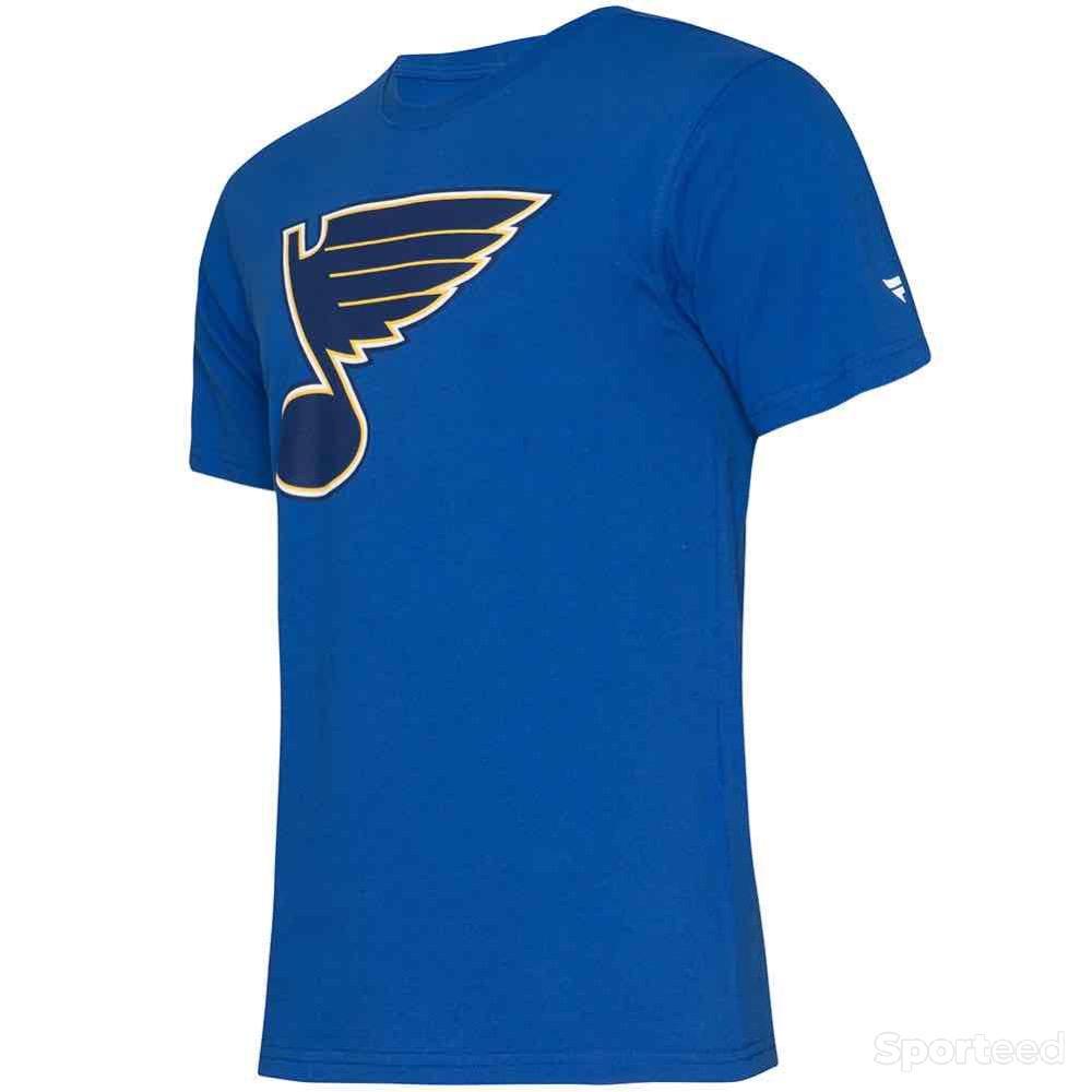 Sportswear - T-shirt Hockey Blues de Saint Louis Homme Bleu - photo 2