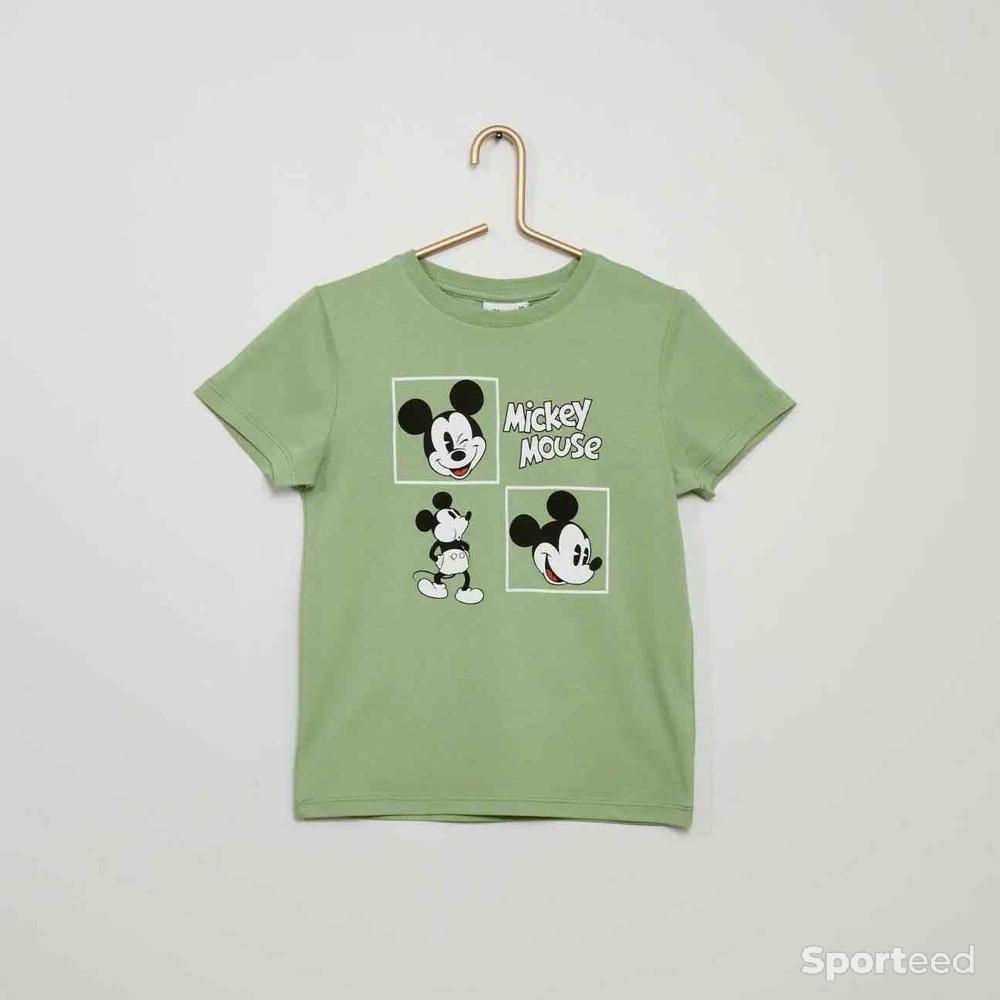 Sportswear - T-shirt Disney Mickey Mouse Kaki Garçon - photo 1