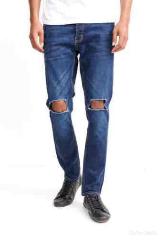 Sportswear - Jeans Brave Soul Bleu Homme - photo 1