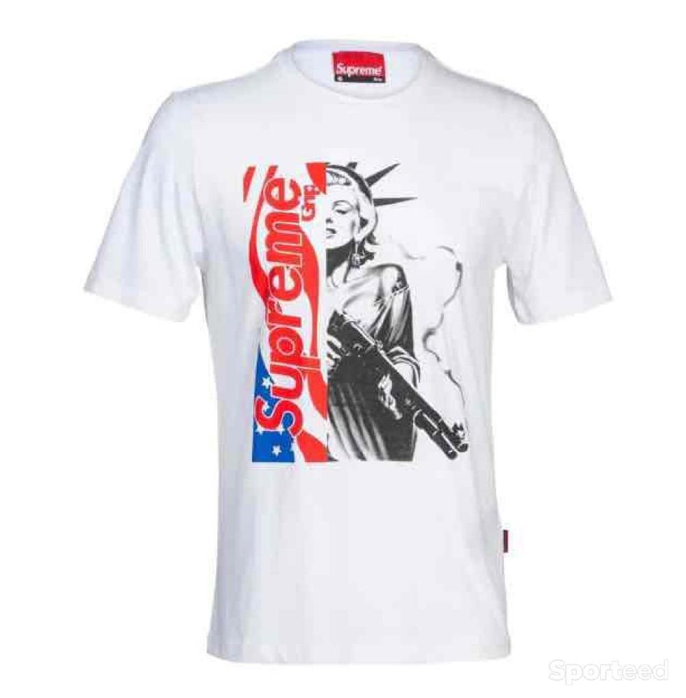 Sportswear - T-shirt Supreme Blanc - photo 1
