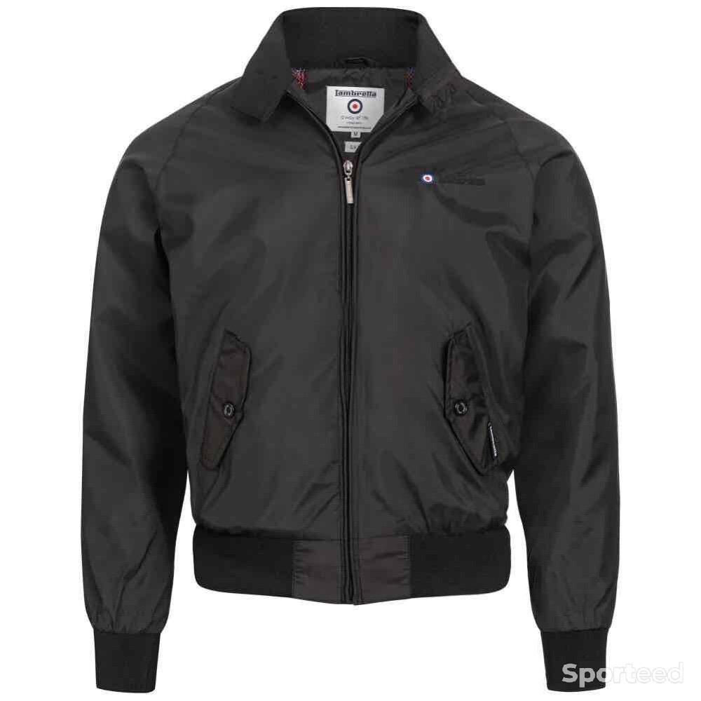 Sportswear - Veste Lambretta Harrington Homme Noir - photo 1