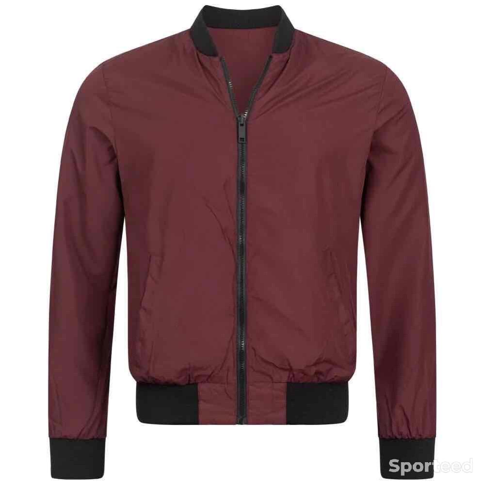 Sportswear - Bombers Brave Soul Réversible Pourpre Homme - photo 1