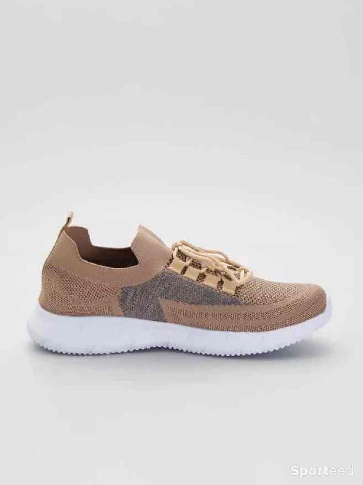 Sportswear - Chaussures Baskets de Sport Homme Beige - photo 3