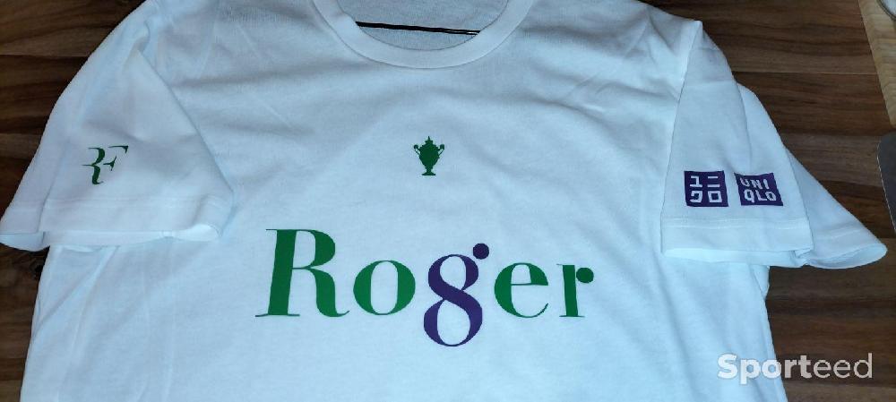 Tennis - Federer Ro8er célébration Wimbledon : vert - photo 2