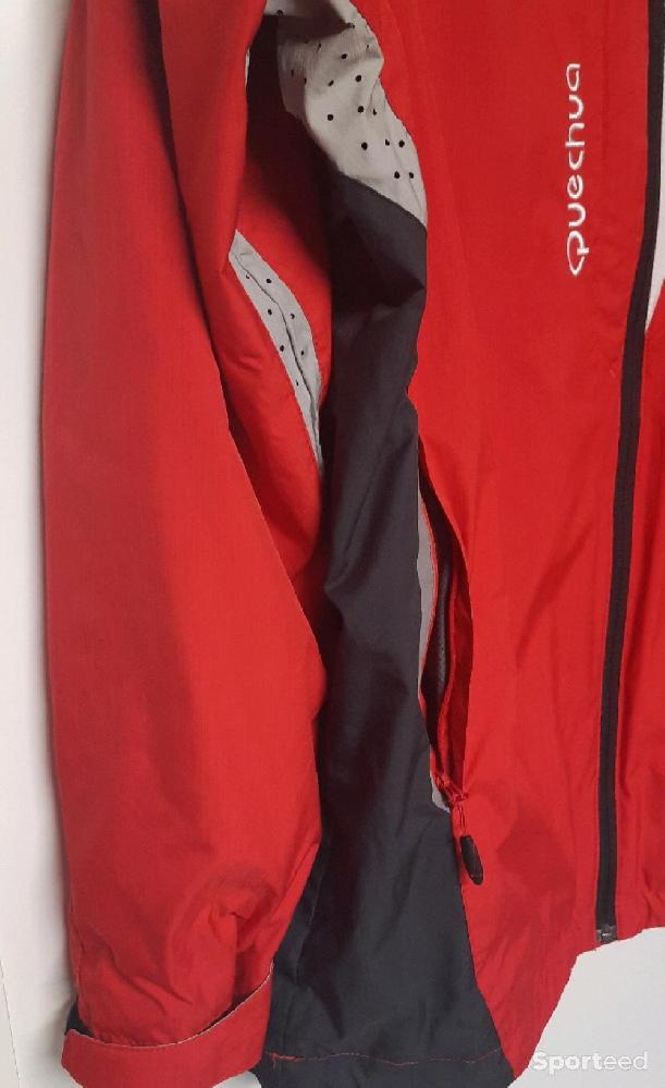 Sportswear - Veste homme Quechua rouge/gris Taille XL - photo 4