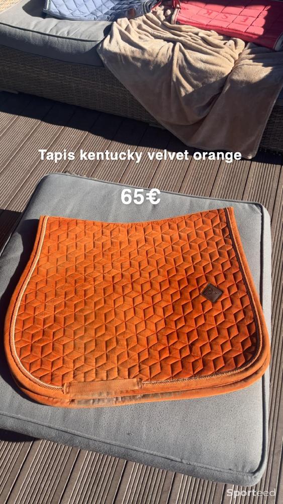 Equitation - Tapis Kentucky Velvet Orange - photo 1