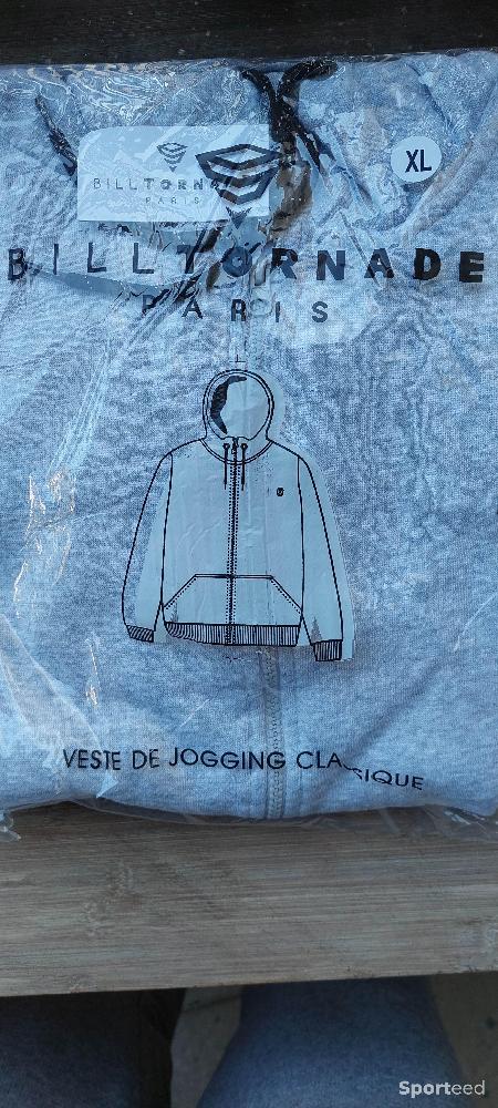 Fitness / Cardio training - ENSEMBLE JOGGING GRIS BILL TORNADE TAILLE XL - photo 2