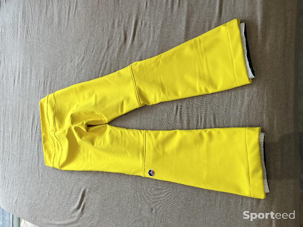 Combinaison ski homme intégrale tendance jaune - Opti Ski