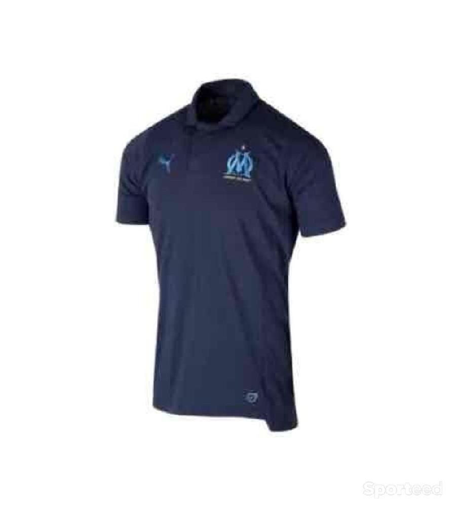 Football - Polo Football Puma Olympique de Marseille Bleu Marine - photo 1