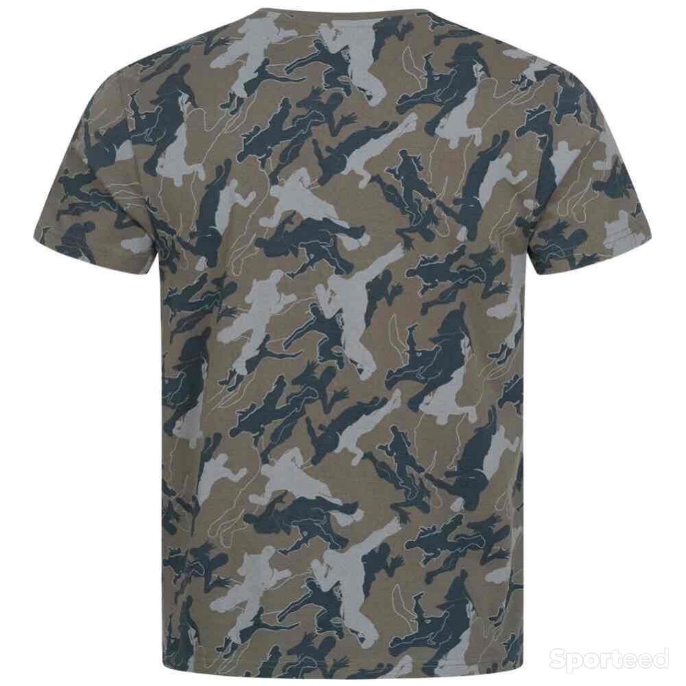 Skateboard / Longboard - T-shirt Fortnite Homme Chevalier Noir Militaire - photo 3